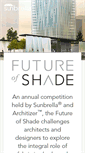 Mobile Screenshot of futureofshade.com